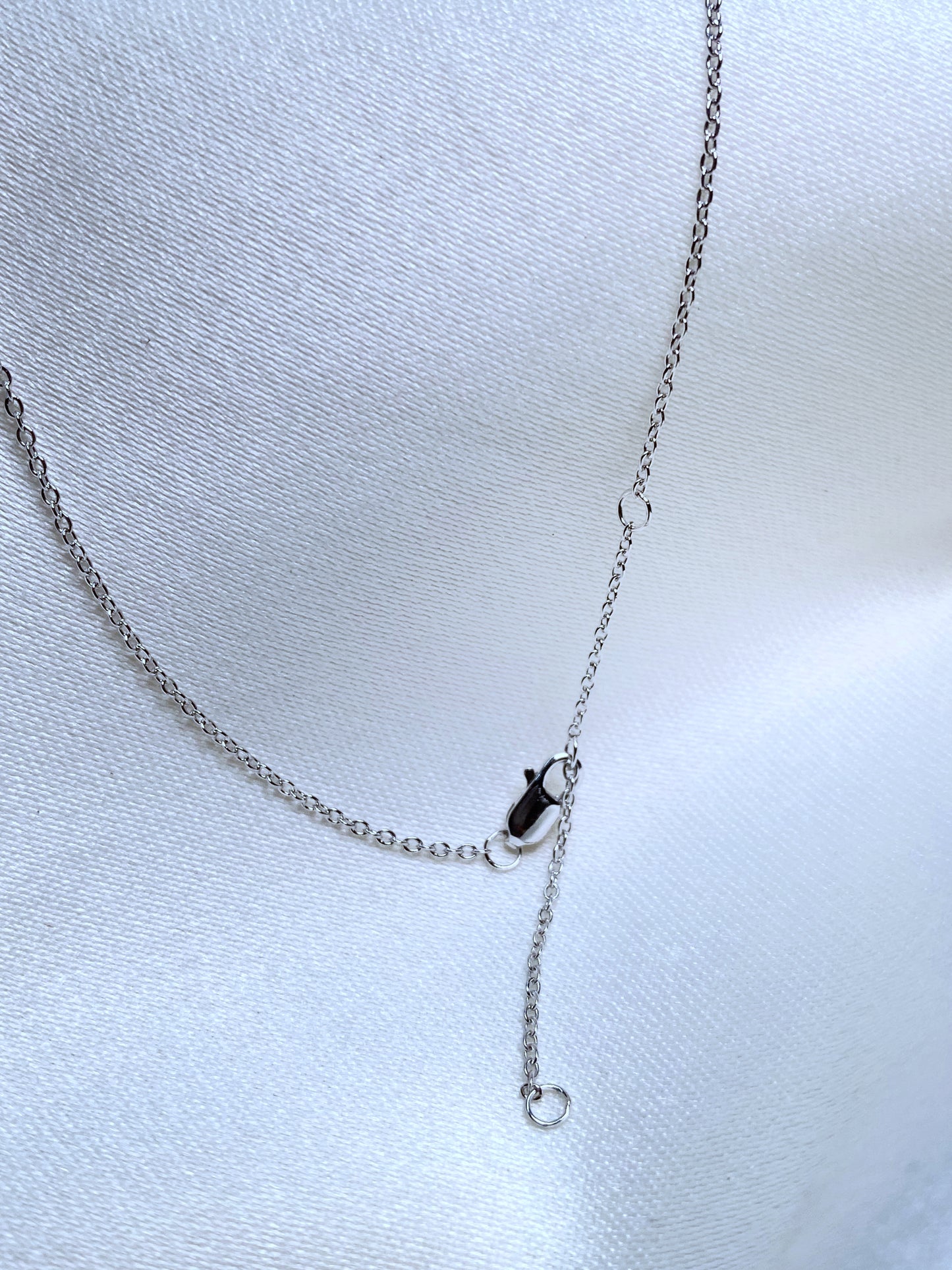 Cadenita Cruz Moissanitas