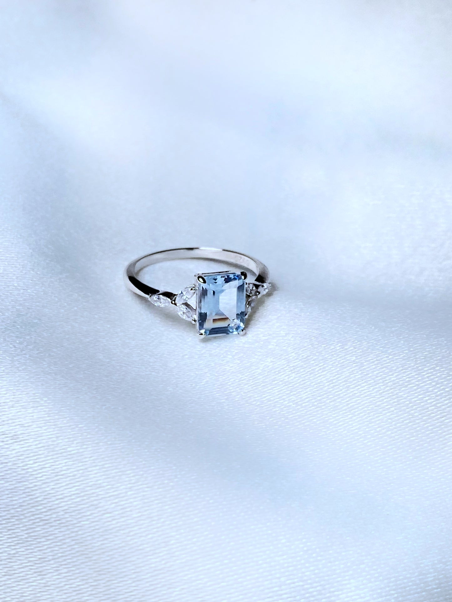 Anillo Valentina Sky Blue