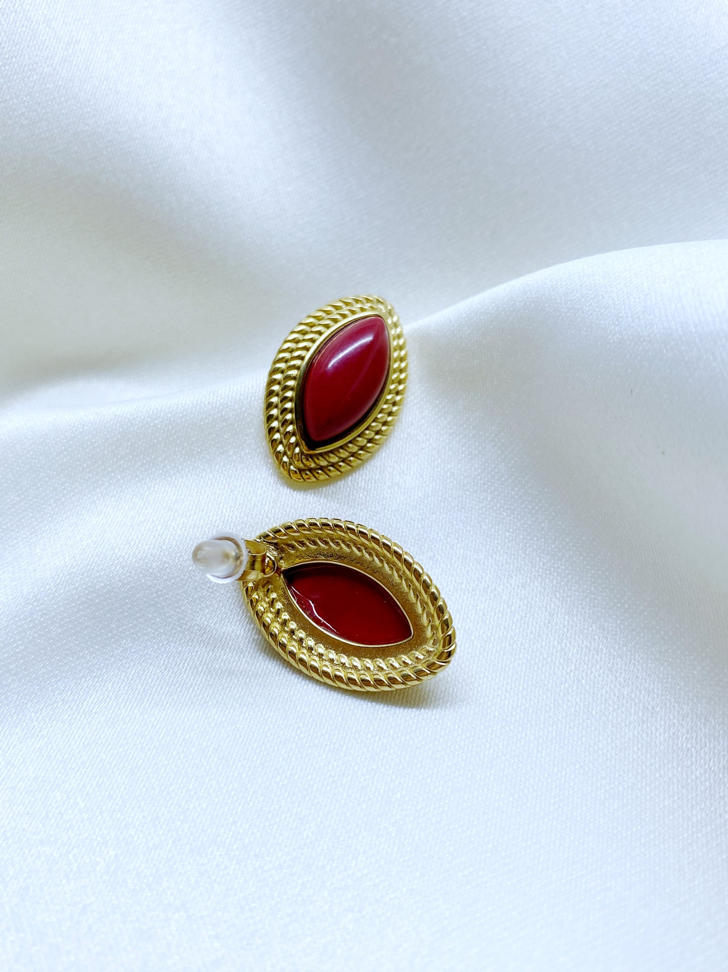 Aretes Lulú - Rojos