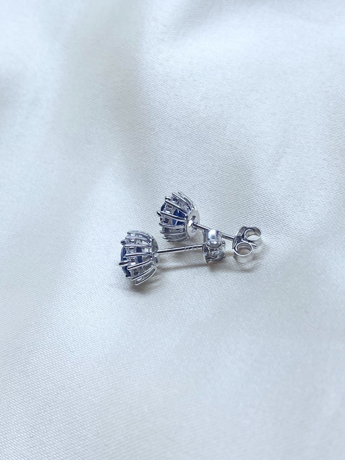 Aretes Diana Blue