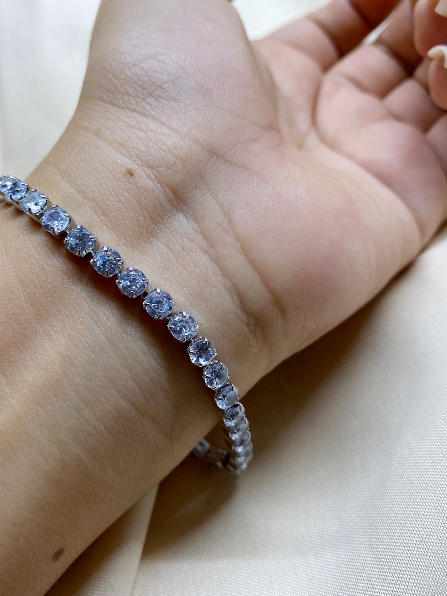 Tenis bracelet Silver