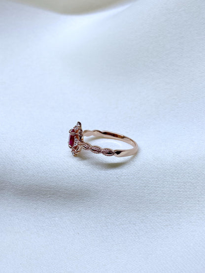 Anillo Aurora Red