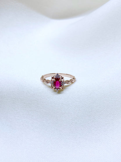 Anillo Aurora Red