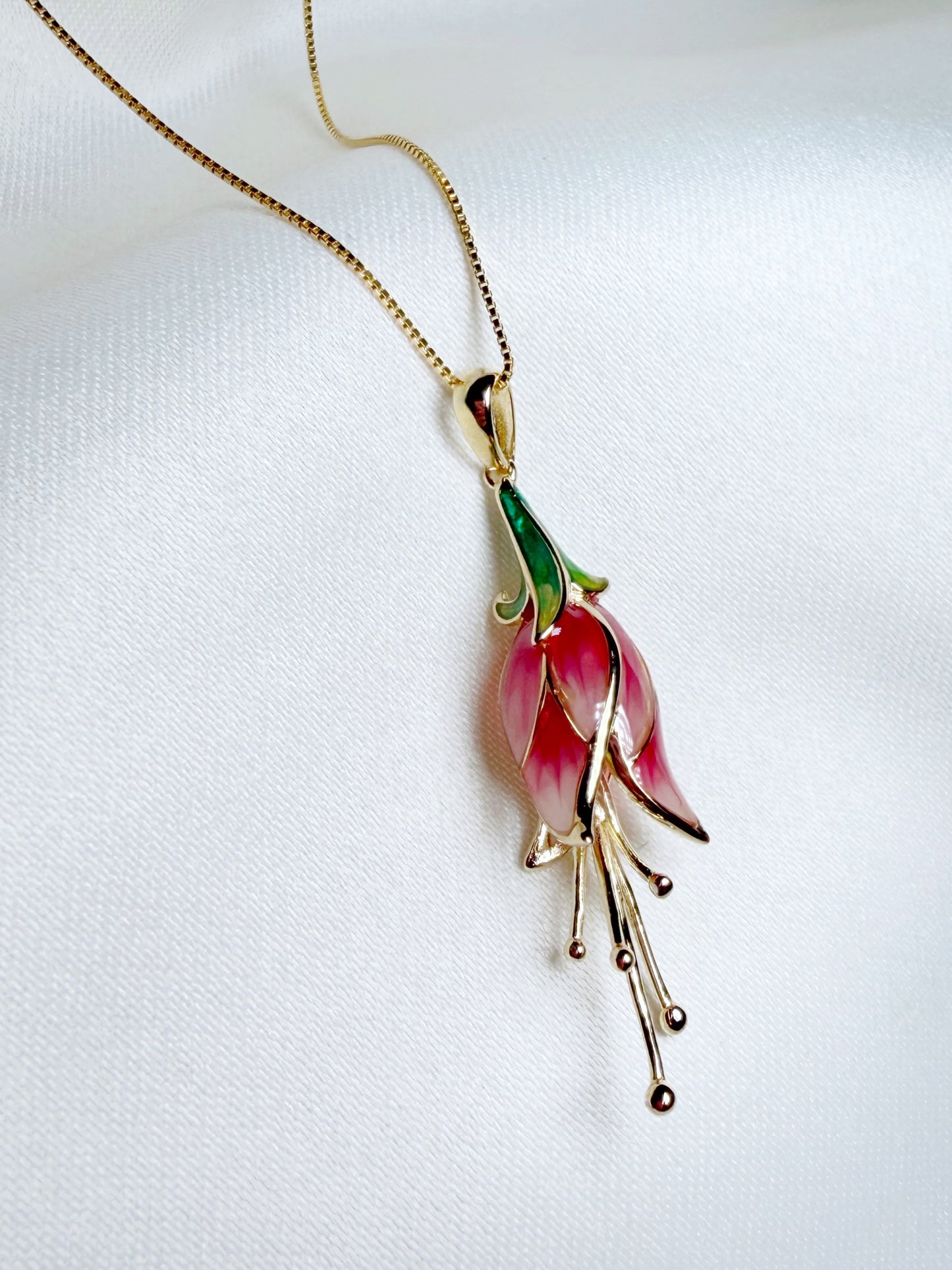 Cadenita tulipán encantado