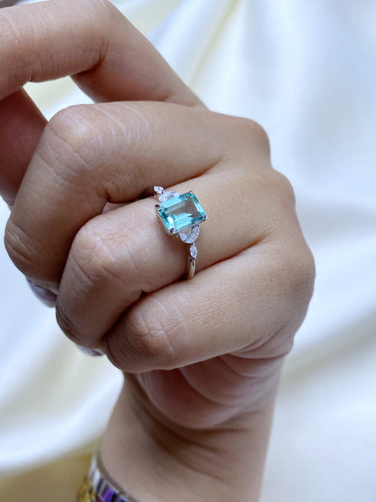 Anillo Valentina Green