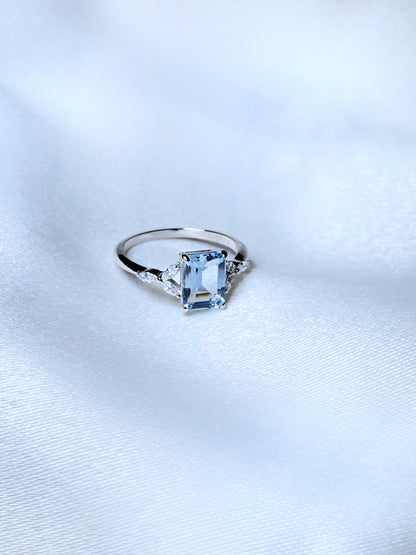 Anillo Valentina Sky Blue