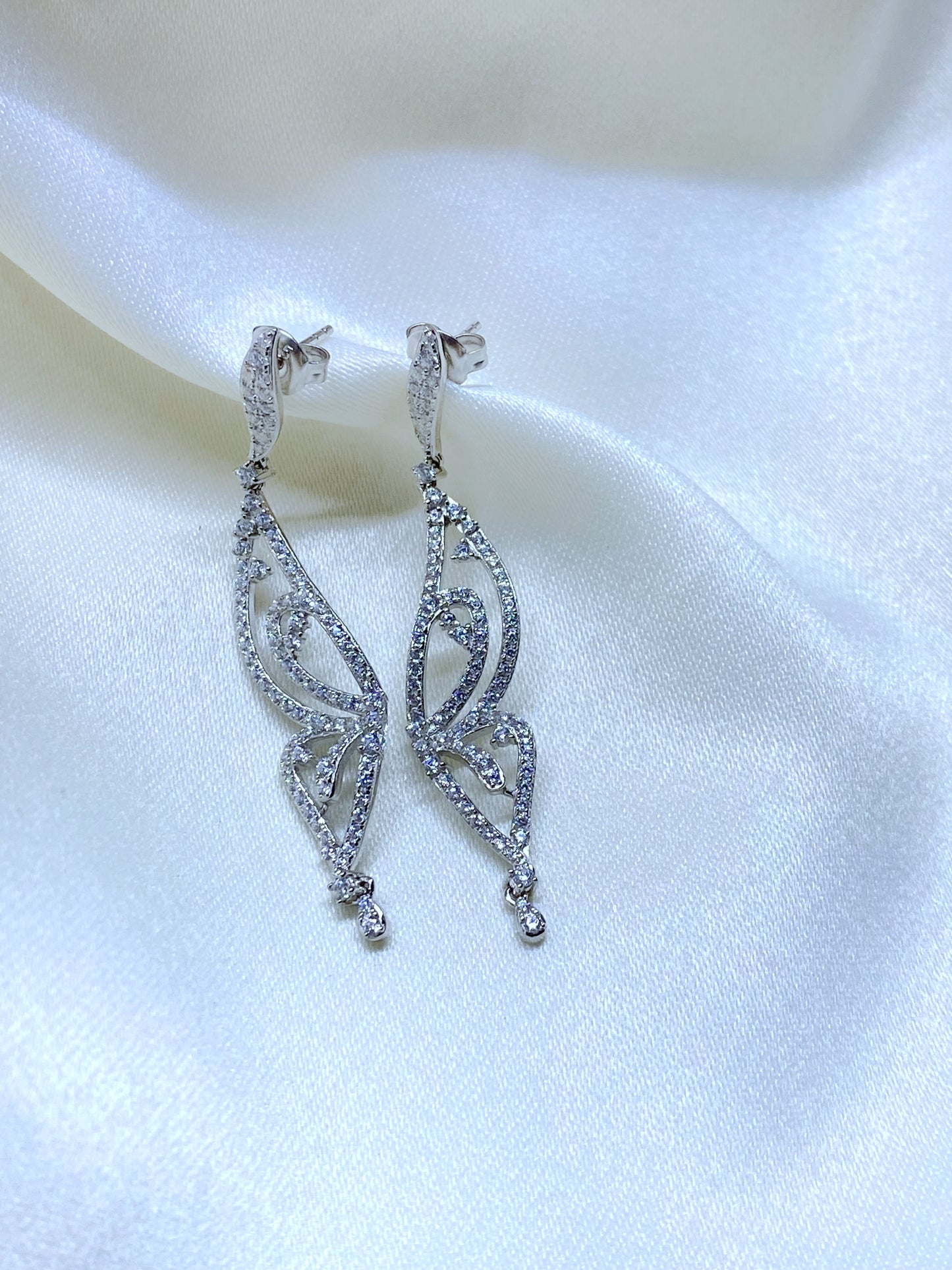 Aretes mariposa
