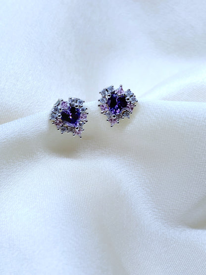 Aretes Nina Purple