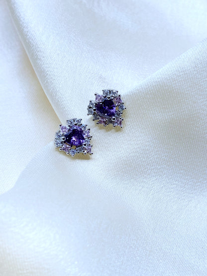 Aretes Nina Purple