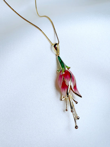Cadenita tulipán encantado