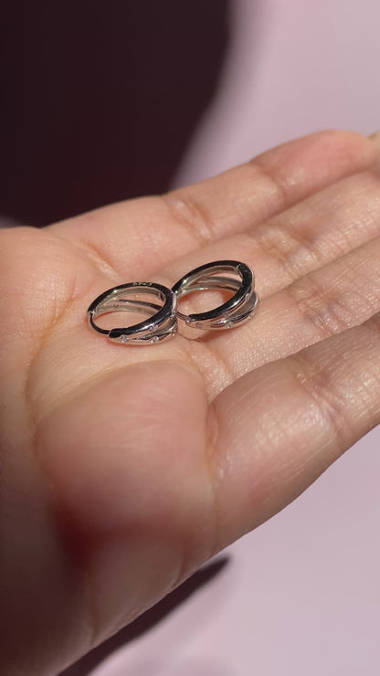 Argollitas mini y circonias